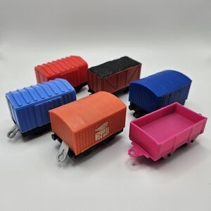 Thomas the Tank Engine & Friends Cargo Tender Lot of 6 Trackmaster